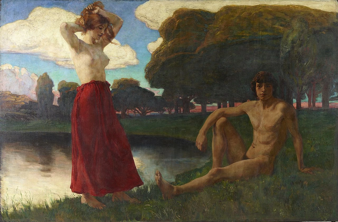 Idillio - Österreichische Galerie Belvedere, Vienna
